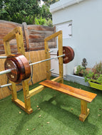 Wood Bench Press
